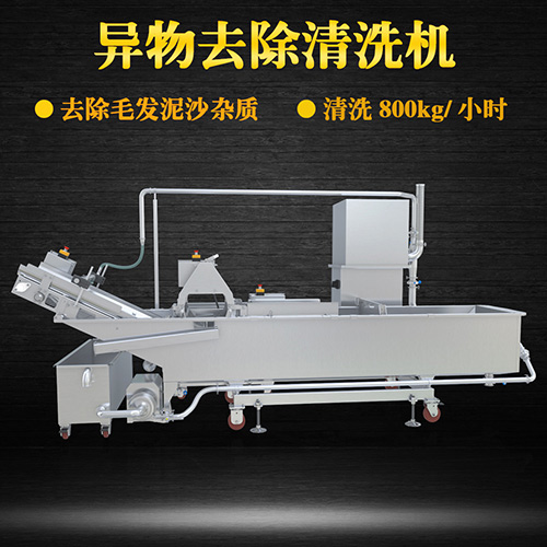 環(huán)速商用果蔬清洗機(jī)，氣泡清洗，清洗800kg小時(shí)